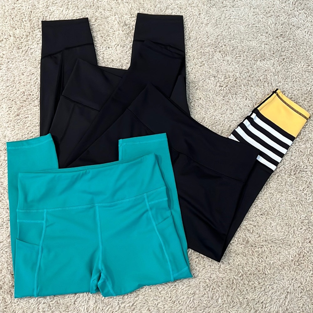 Zyia Set of Three Workout Pants